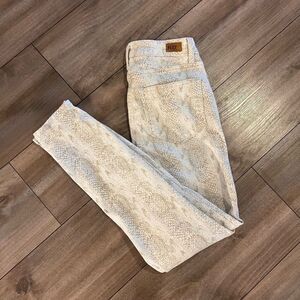 Paige Hoxton‎ Ankle Pattern Casual Skinny Jeans Women 26